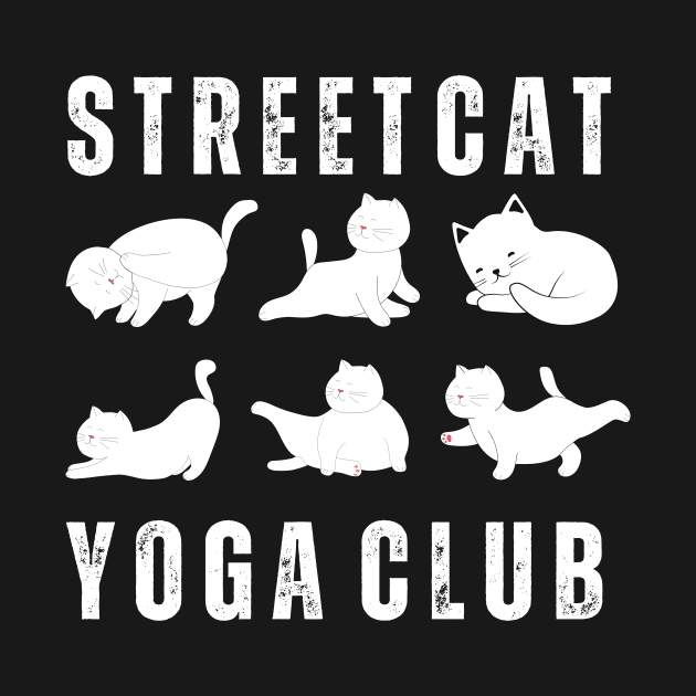 streets cats yoga club by ARTA-ARTS-DESIGNS