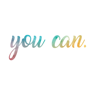 You can. T-Shirt