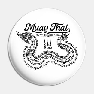 Muay Thai Tattoo Snake Pin