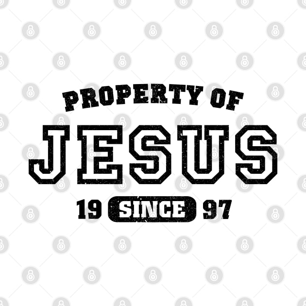 Property of Jesus since 1997 by CamcoGraphics