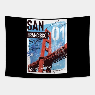 SAN FRANCISCO Tapestry