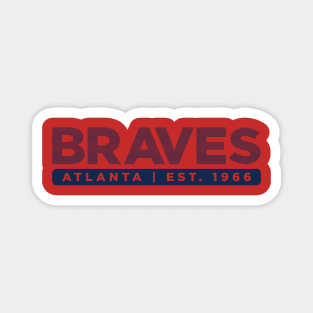 ATL Braves #2 Magnet