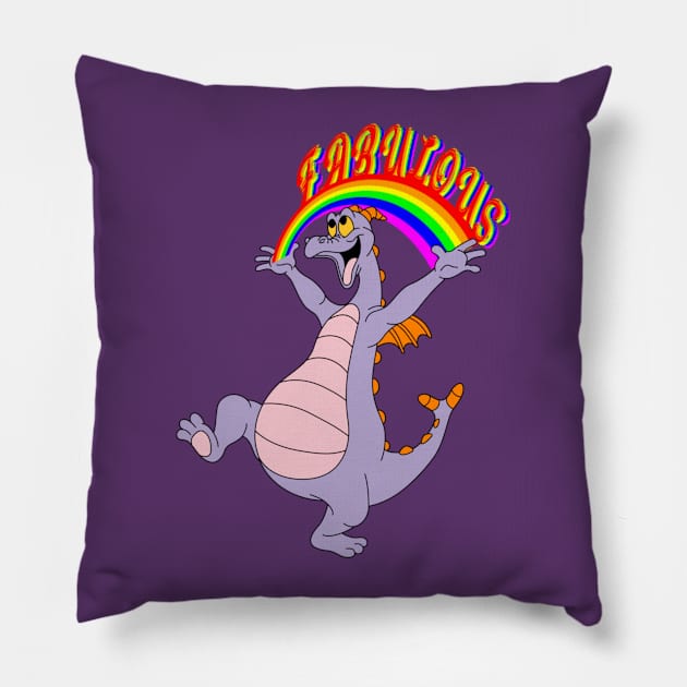 FabDragon Pillow by EnchantedTikiTees