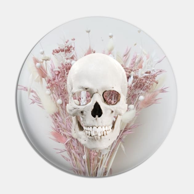 Soft aesthetic skull Pin by Frog.mommy