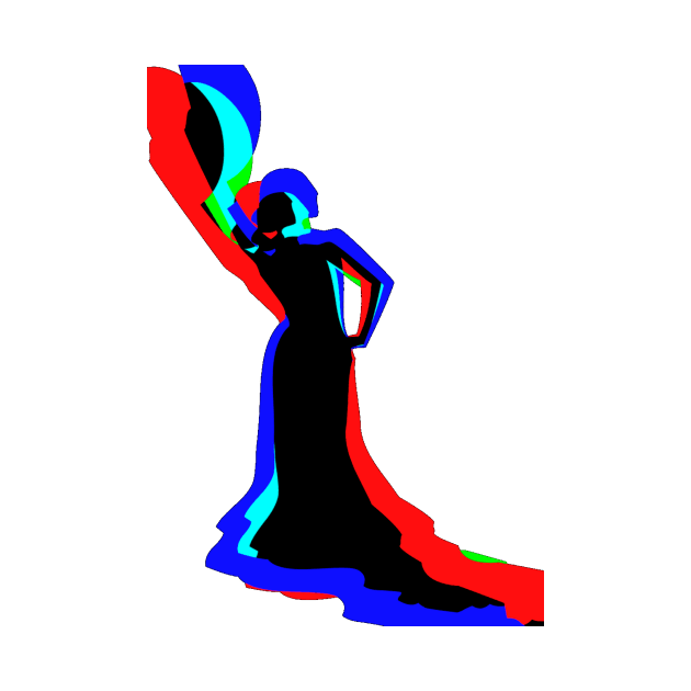 flamenco silhouette by MGphotoart