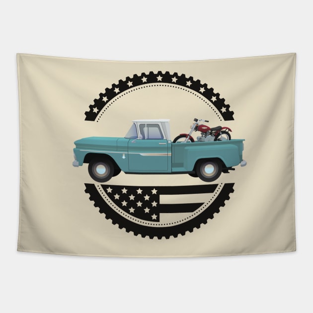 1963 Chevrolet C10 Tapestry by BurrowsImages