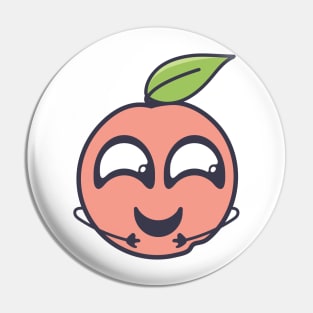 Kawaii Peach Pin