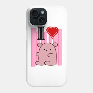 I love Strawberry Gummy Bear Phone Case