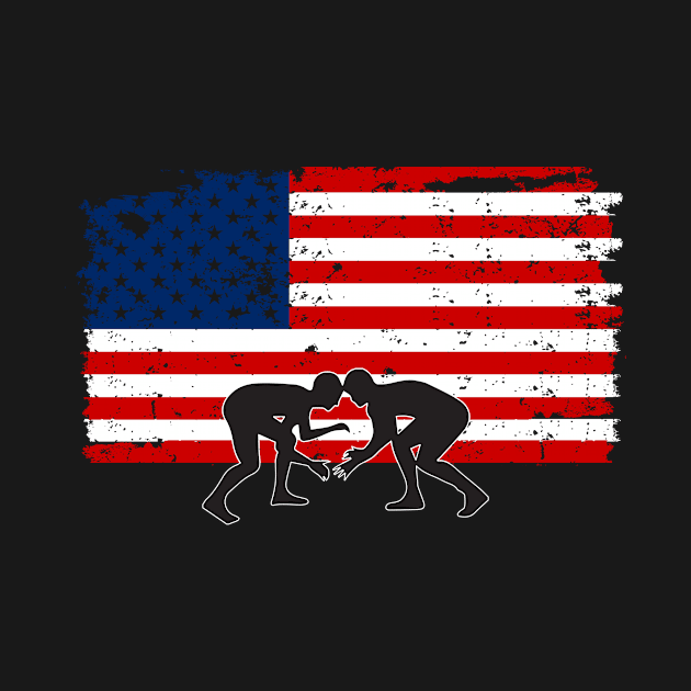 American Flag Wrestling by jmgoutdoors