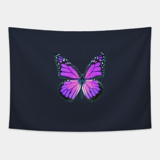 Ultraviolet Butterfly Tapestry