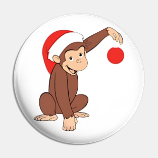 Curious George Natal Pin