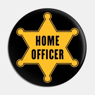 Home Officer (Small Office / Job / Work / Gold) Pin