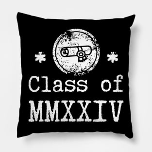 Class Of 2024 Roman Numbers Pillow