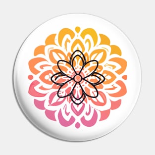 mandala Clamber Paintmandala Skip drawing Pin