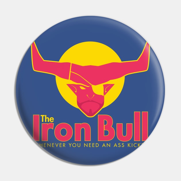 Iron Bull Energy Pin by sparkmark