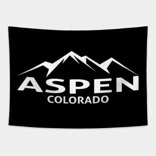 Skiing Aspen Colorado Ski Tapestry