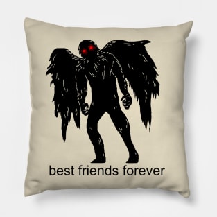 mothman is my bff Pillow