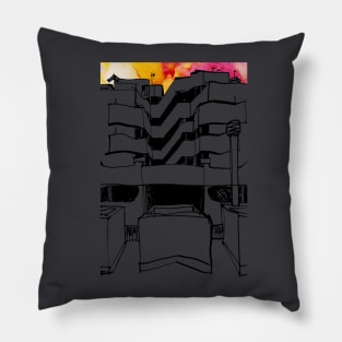 Apartment Staircase Pillow