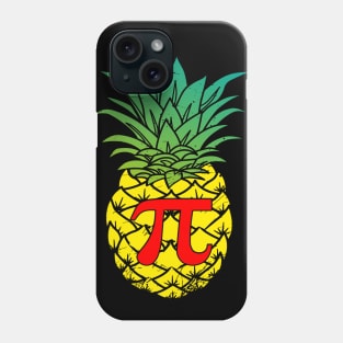 funny pineapple pi day Phone Case