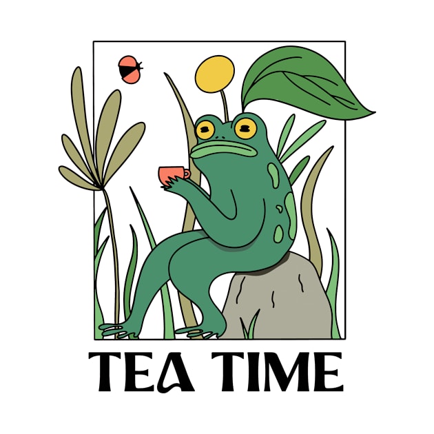 Tea time by delightfuldesigns.store@gmail.com