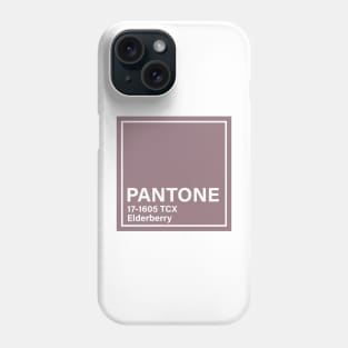 pantone 17-1605 TCX Elderberry Phone Case