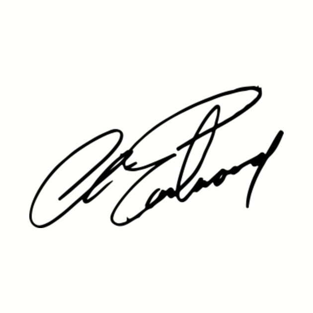 Clint Eastwood's Signature - Clint Eastwood - Mug | TeePublic