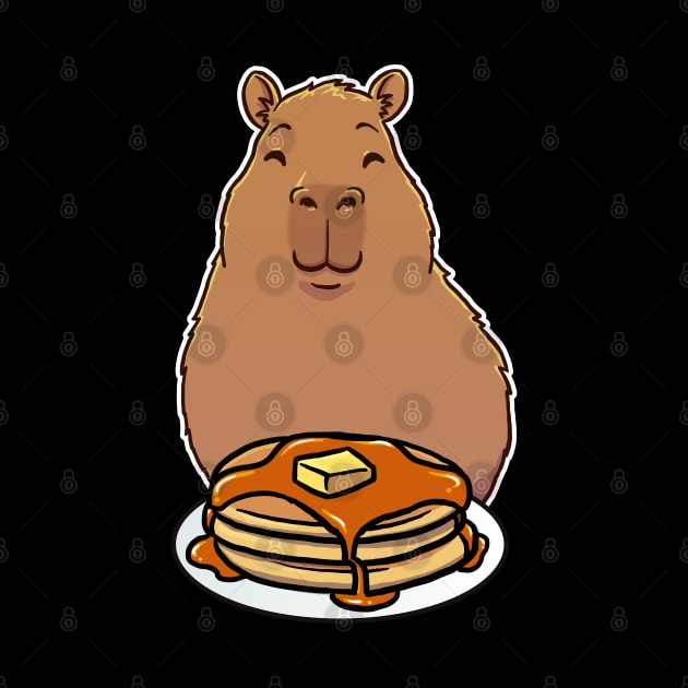 Capybara Pancakes by capydays
