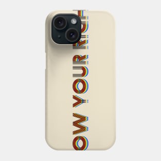 Know Your Rights Phone Case