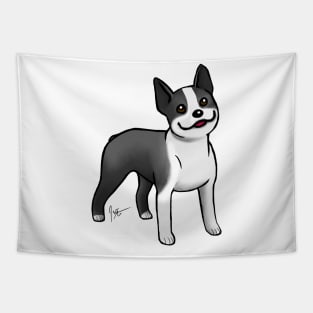 Dog - Boston Terrier - Black Tapestry