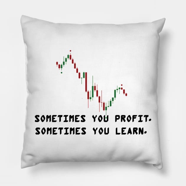 Forex Trader Note 5 Pillow by Proway Design