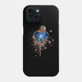 Awesome wolf in a fantasy world Phone Case