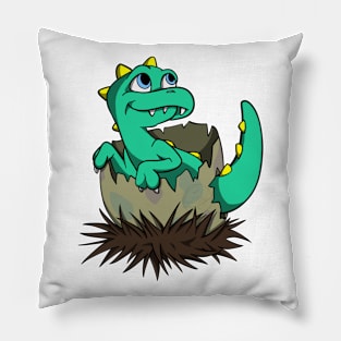 Dino Baby Pillow