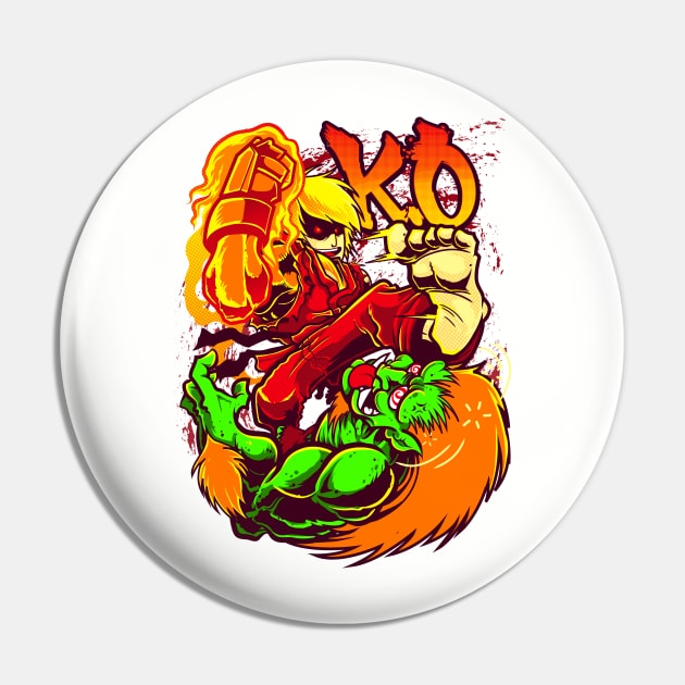 Street Fighter Pin by Kensuke