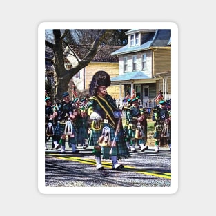 Drum Major of Pipe Band Magnet