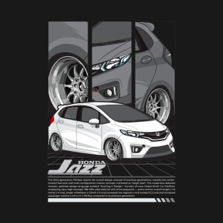 Honda Jazz White T-Shirt