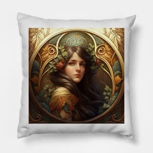 A Beautiful Spanish Woman Pillow