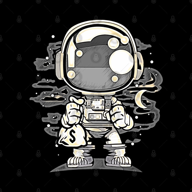 Astronaut Chibi • Funny And Cool Sci-Fi Cartoon Drawing Design Great For Any Occasion And For Everyone by TeesHood