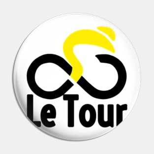 Le Tour de France Cycling Race Pin