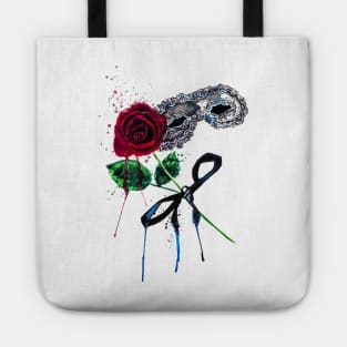 Masquerade and Rose-Phantom of the opera Tote