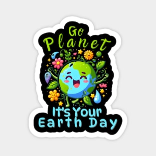Eco Friendly Nature Go Planet It'S Your Eh Day Magnet