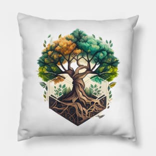 Mother Tree - Designs for a Green Future Pillow