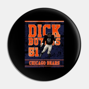 Butkus Chicago Bears Pin