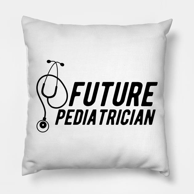 Future Pediatrician Pillow by KC Happy Shop