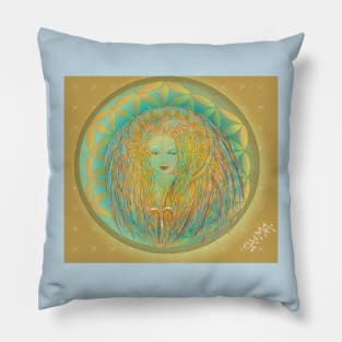 Angel child Aries Pillow