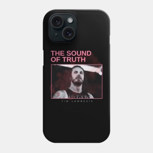 the sound of truth - vintage minimalism Phone Case