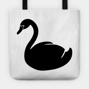 Swan Silhouette Tote