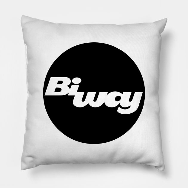 BiWay Pillow by fakebandshirts