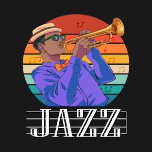 International Jazz Day Trumpet Player T-Shirt