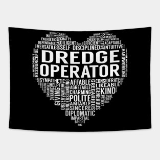 Dredge Operator Heart Tapestry