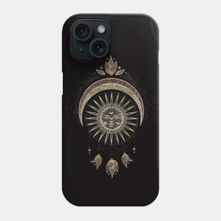 The moon and the sun Phone Case